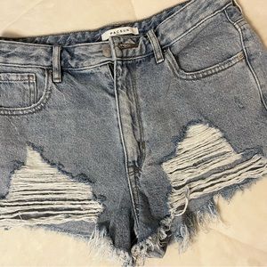 pacsun jean shorts